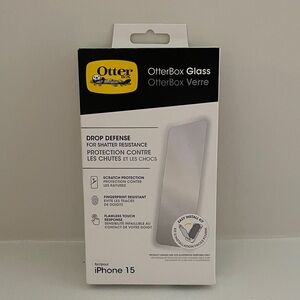 OtterBox Glass Screen Protector – Black & Yellow Accent Packaging